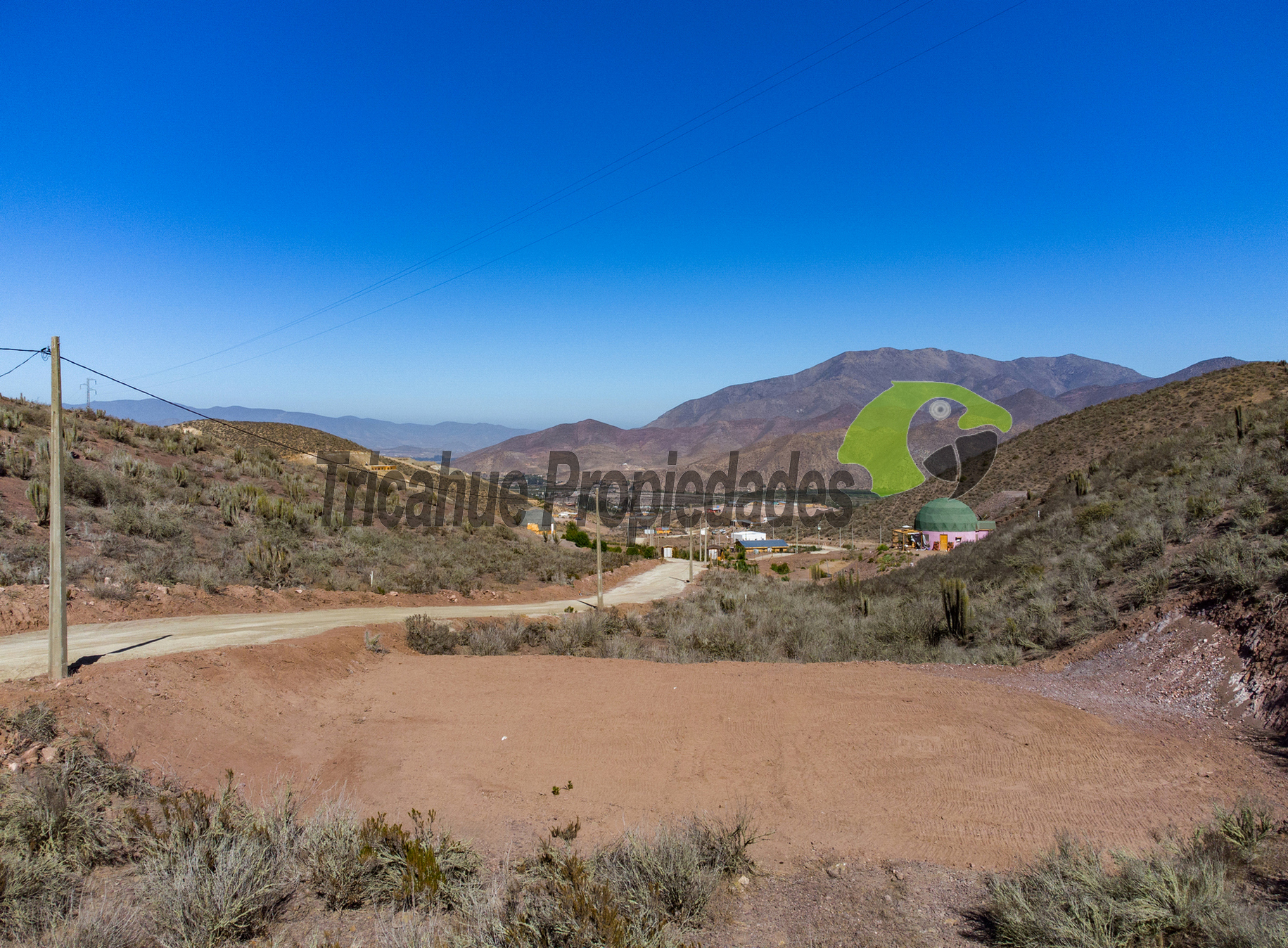 Parcelas  con agua de riego y electricidad lista para instalar. Sector La Calera, Valle del Elqui. Desde $29 millones.
