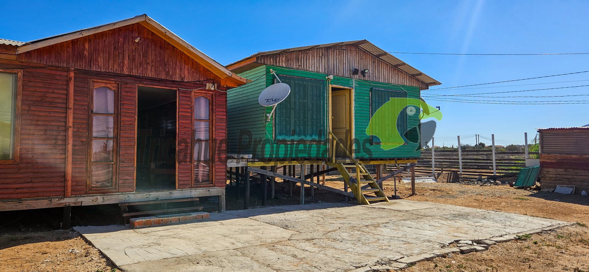 Venta de Sitio de 470 m2 con dos cabañas. Guanaqueros, Coquimbo. $50 millones