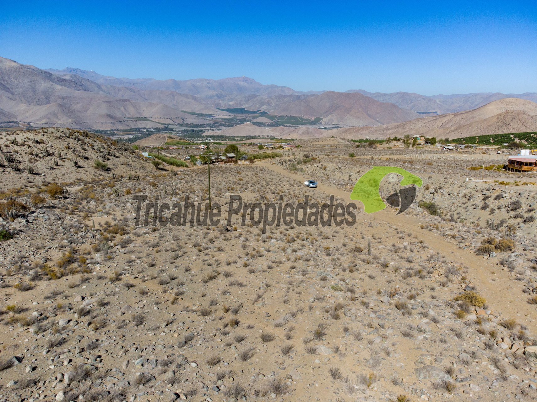 Venta de Parcela en sector Mamalluca (Vicuña, Valle del Elqui), 10.000 m2. $60 millones