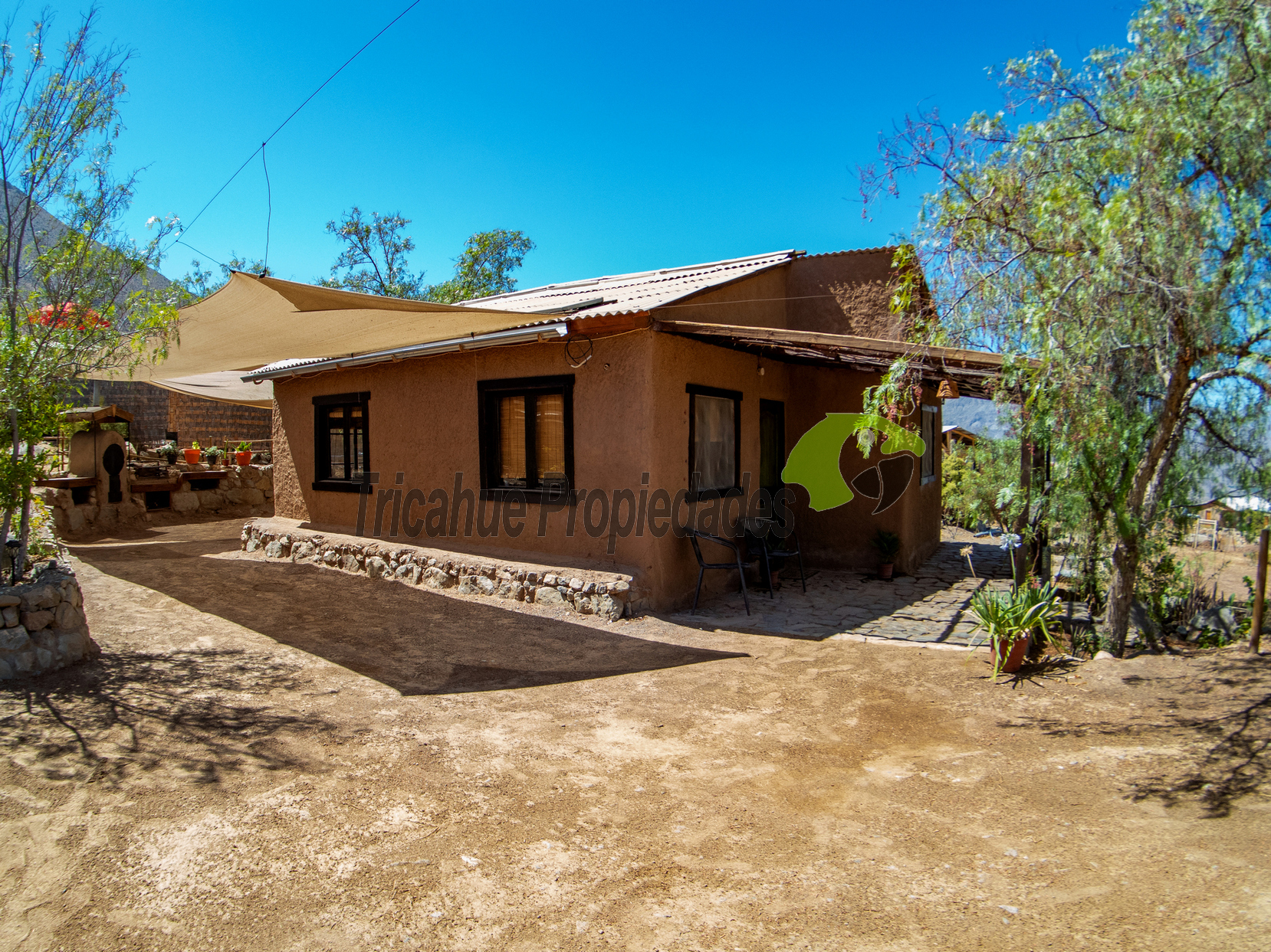 En Mamalluca, Vicuña, arriendo de cabaña amoblada año corrido, en hermosa parcela. $450.000