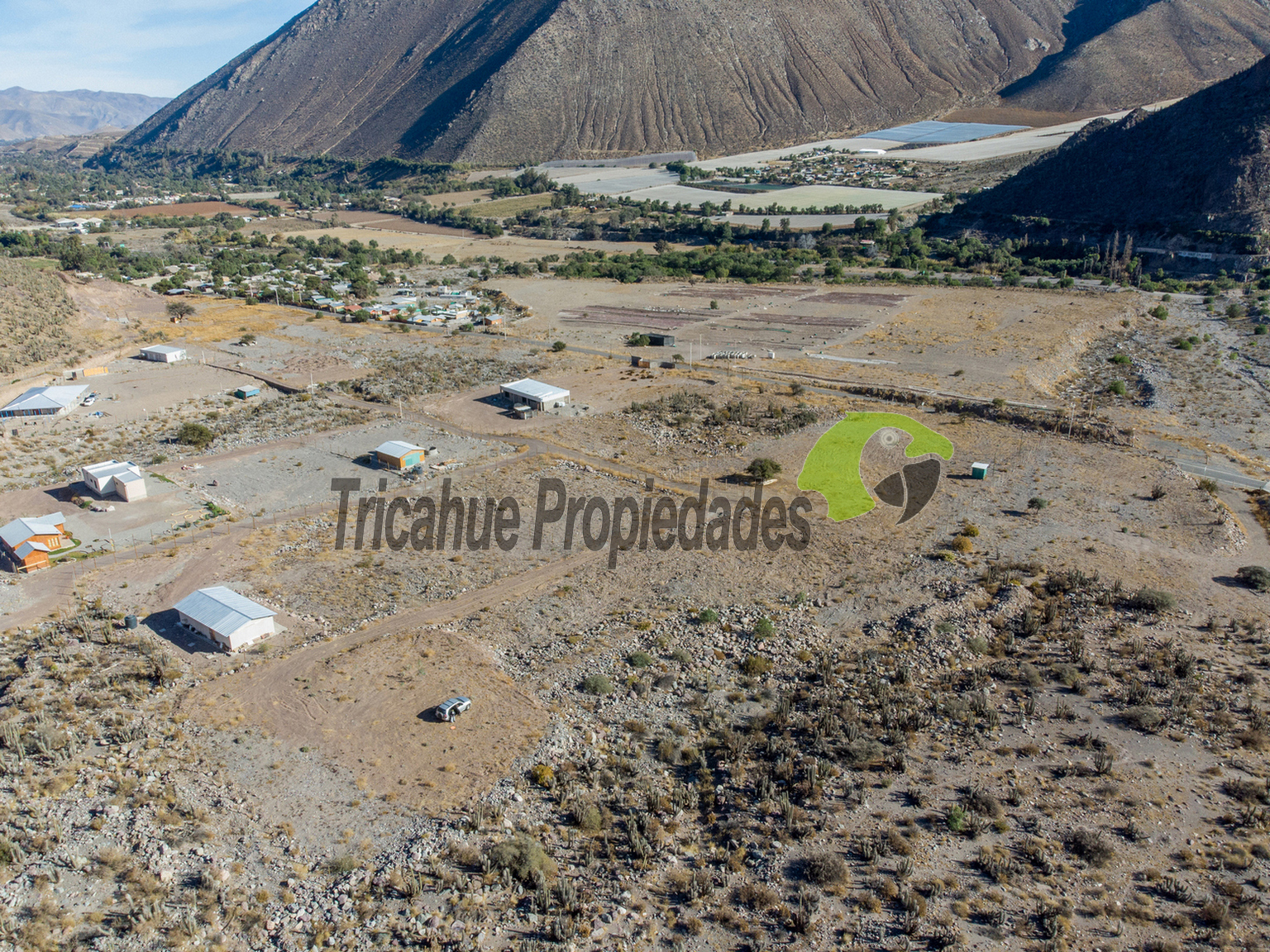 Parcela de 5.000 m2, hermosa vista. Andacollito, Valle del Elqui. $36 millones