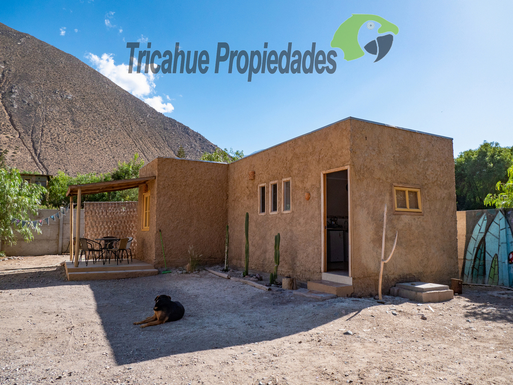 Arriendo de cabaña amoblada año corrido, 2D y 1B en Diaguitas (Vicuña). $320.000