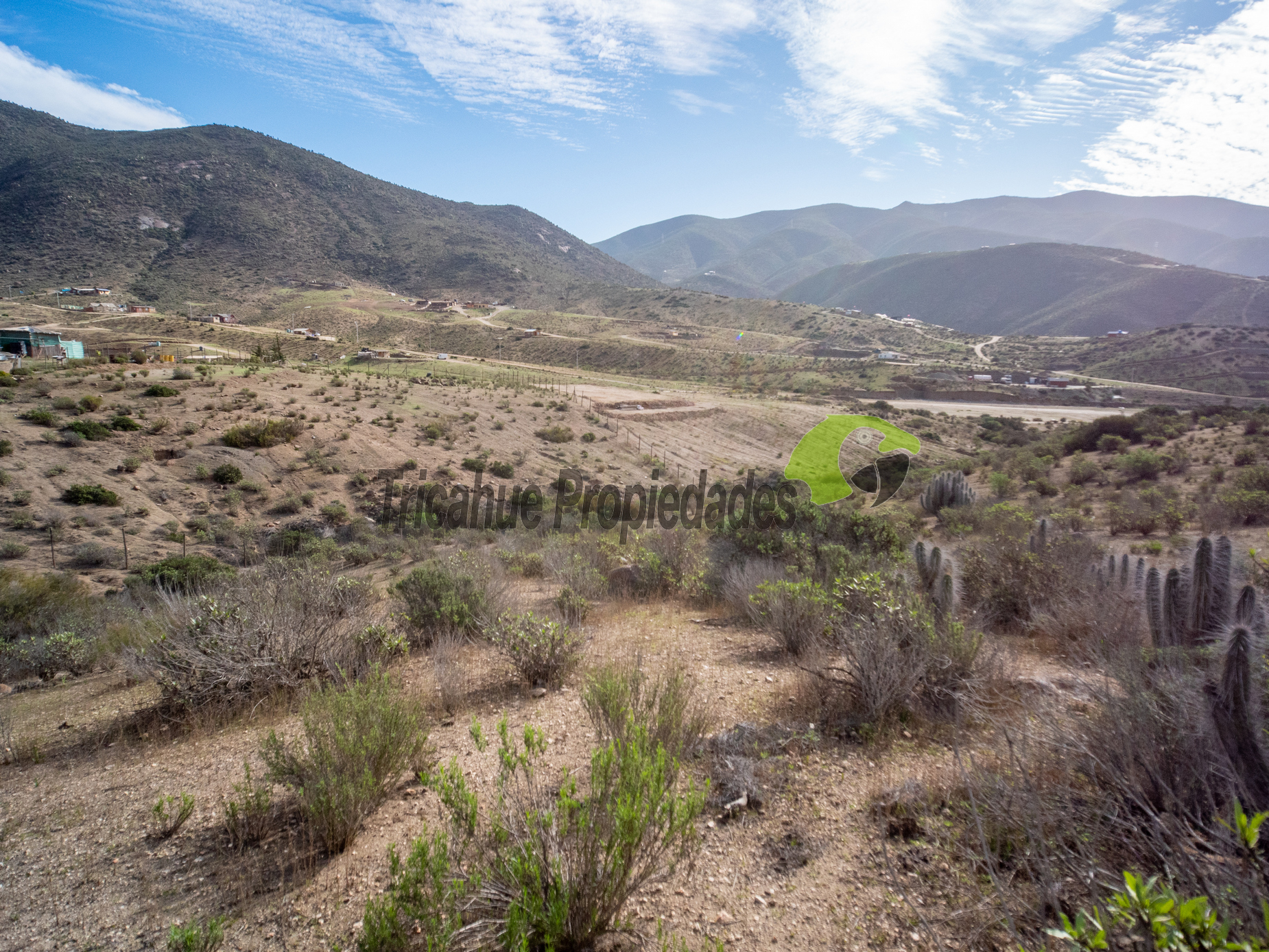 Parcela de 5000 m2, hermosa vista. Sector La Estrella de El Rosario. La Serena. $17 millones